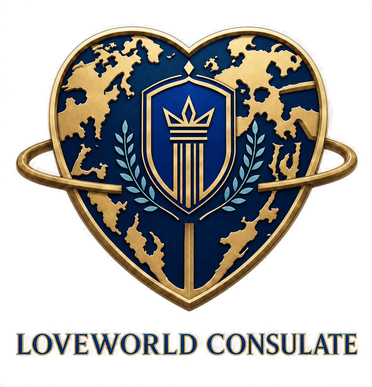 LoveWorld Consulate emblem